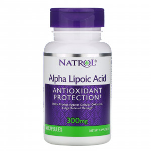 Alpha Lipoic Acid - 300 mg - 50 Capsules - Natrol