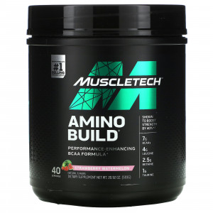 Amino Build - Strawberry Watermelon - 20.92 oz (593 g) - MuscleTech