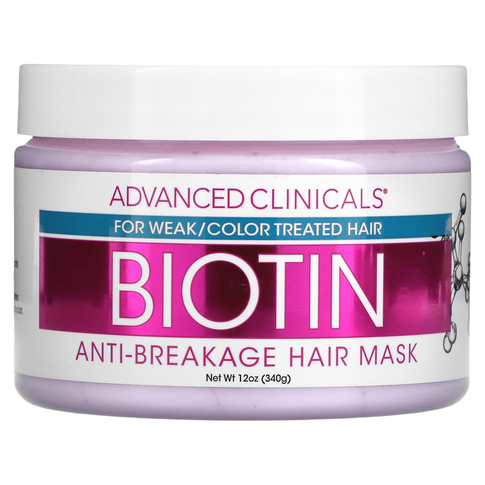 Advanced clinicals biotin anti breakage hair repair 340 ml