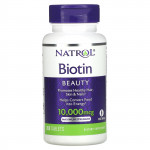 Biotin - Maximum Strength - 10 - 000 mcg - 200 Tablets - Natrol