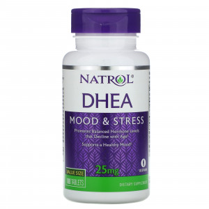 DHEA - 25 mg - 180 Tablets - Natrol