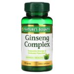 Nature's bounty ginseng complex capsules energy supporter - 75 Capsules