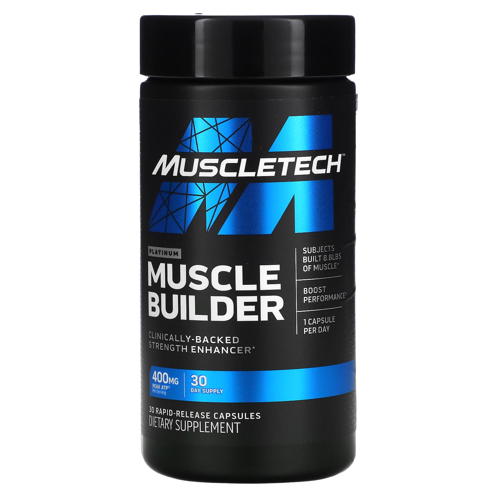 Platinum Muscle Builder - 30 Rapid - Release Capsules - MuscleTech