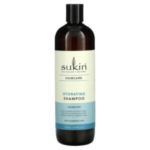 Sukin hydrating shampoo dry and damaged hair treatment - 16.9 fl oz (500 ml)